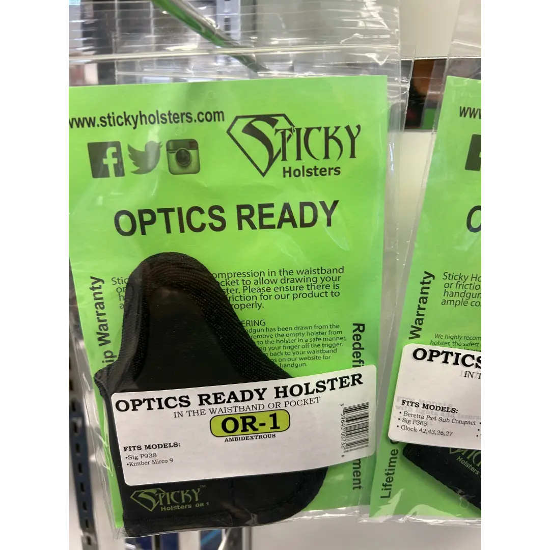 Sticky Holsters OR-1 Optics Ready Holster – In the Waistband or Pocket