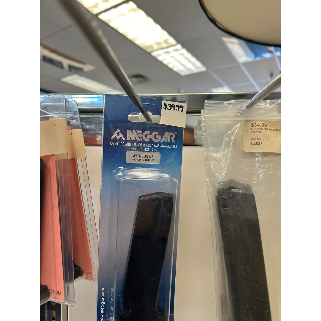Mec-Gar Witness LP .45 ACP 10-Round Magazine