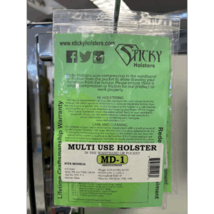 Sticky Holsters MD-1 Multi-Use Holster – IWB or Pocket Carry