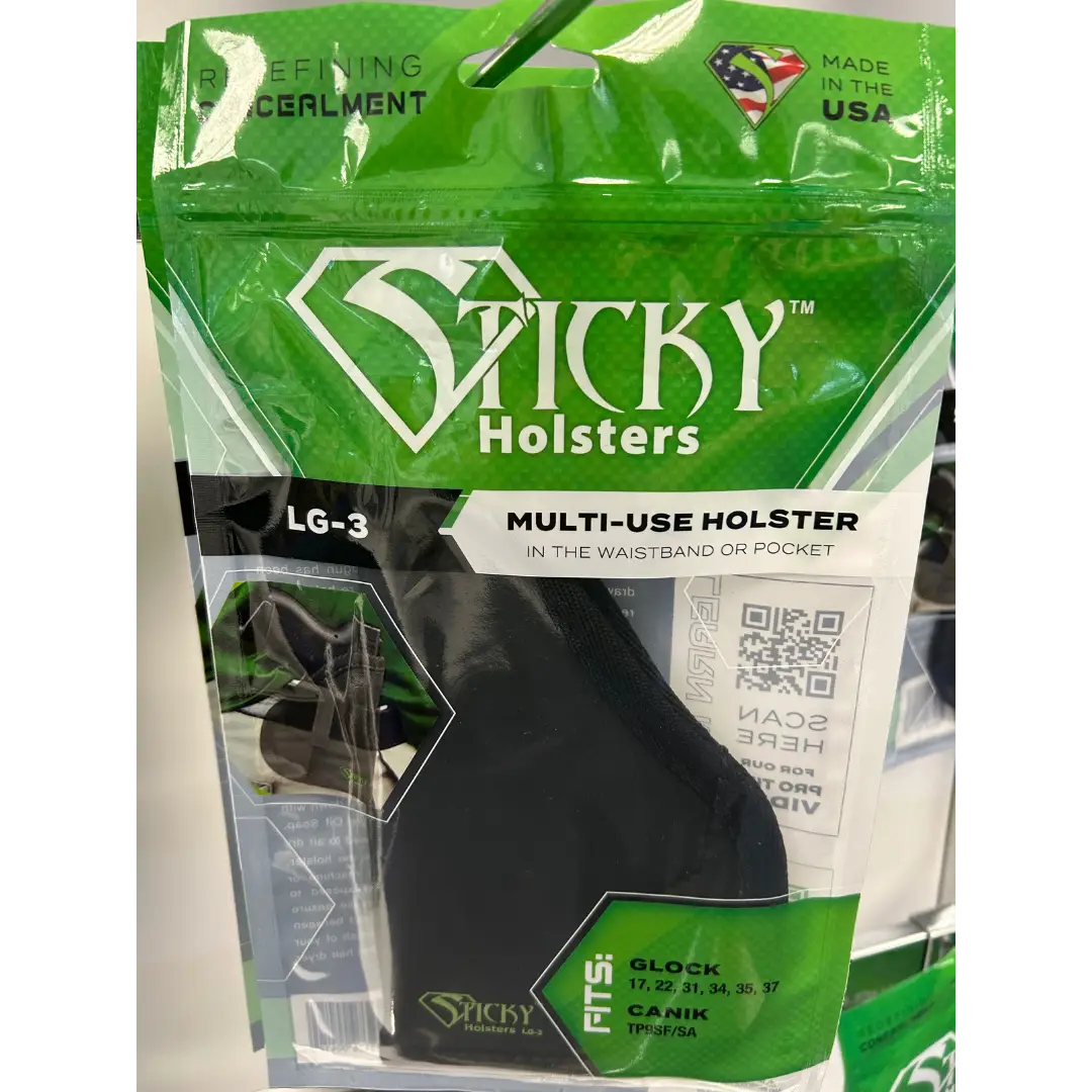 Sticky Holsters LG-3 Multi-Use Holster – In the Waistband or Pocket