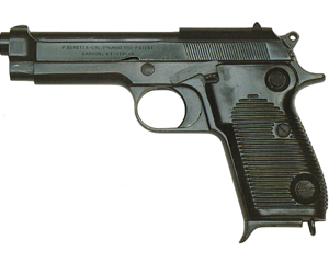 BERETTA MODEL 1951,  BLACK (MATTE) , 9 MM, SEMI-AUTOMATIC
