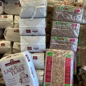 Cedar or pine bedding